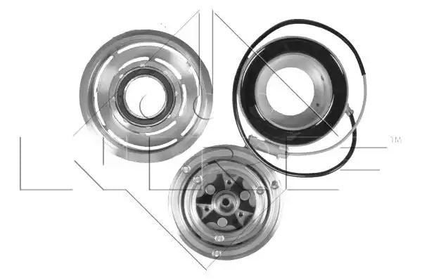 SPRZĘGŁO KOMPRESORA KLIMATYZACJI ZEXEL DCW17 4PK/118MM 12V VW PASSAT 97- NRF 380019