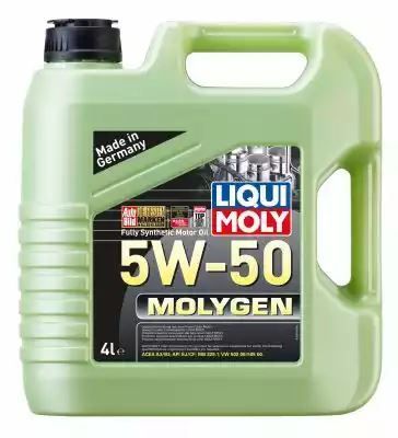OLEJ LIQUI MOLY 5W50 4L MOLYGEN SJ/CF / 229.1 / 502.00 505.00 LIQUI MOLY 2543