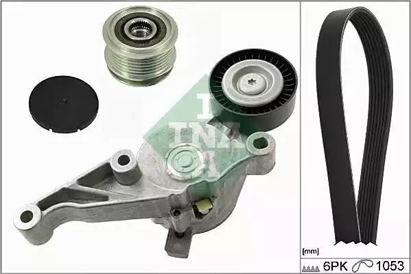 ZESTAW PASKA WIELOROWK. VW 1,9TDI/2,0TDI ! INA 529000610