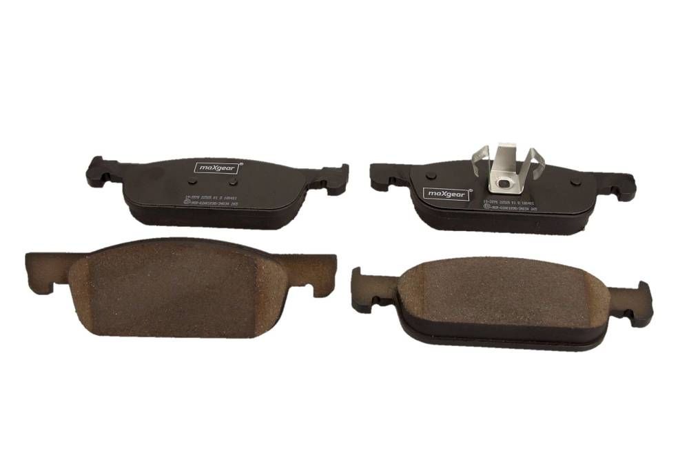 KLOCKI HAMULCOWE PRZÓD RENAULT CLIO 0,9-1,2/1,5DCI 12- (DUŻE) MaXgear 19-3376