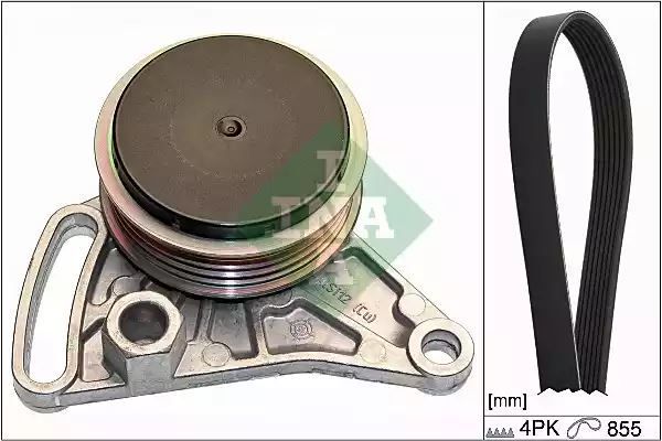 ZESTAW PASKA WIELOROWK. VW 1,6/1,9TDI INA 529009910