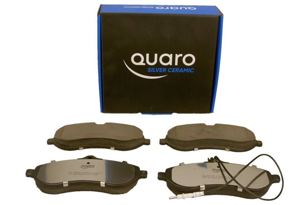 KLOCKI HAM. CITROEN P. JUMPY/SCUDO/EXPERT 07- QUARO SILVER CERAMIC QUARO QP8332C