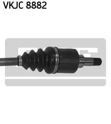 PÓŁOŚ CITROEN NEMO 1,4HDI LE 656,5MM BIPPER SKF VKJC8882