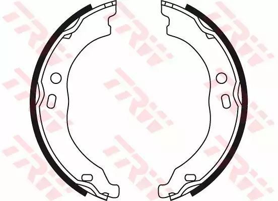 SZCZĘKI HAM. RĘCZ. FIAT DUCATO 2,0-3,0 D 06- TRW GS8744