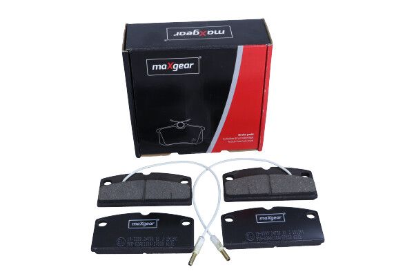 KLOCKI HAMULCOWE PRZÓD AIXAM 400 500 721 NOVA MaXgear 19-3399