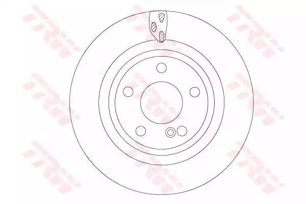 TARCZA HAM. INFINITI T. Q30/QX30 2,0 15- TRW DF6887