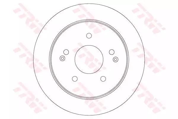 TARCZA HAM. SSANGYONG T. ACTYON/KORANDO 2,0 10- TRW DF6879S
