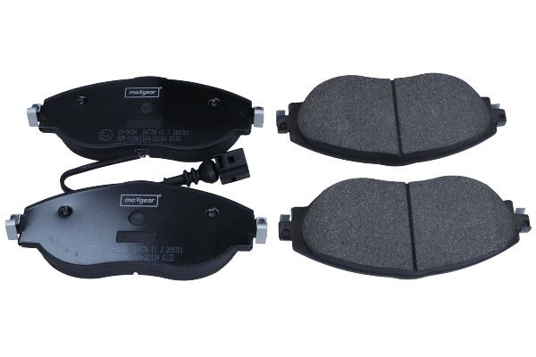 KLOCKI HAMULCOWE PRZÓD VW GOLF PASSAT TIGUAN 1,0-2,0 12- MaXgear 19-3654