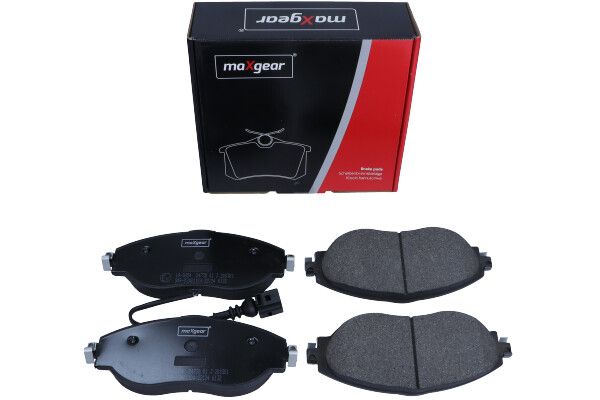 KLOCKI HAMULCOWE PRZÓD VW GOLF PASSAT TIGUAN 1,0-2,0 12- MaXgear 19-3654