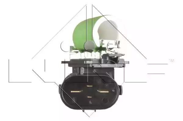 REZYSTOR DMUCHAWY OPEL CORSA C/MERIVA 00-09 NRF 342029