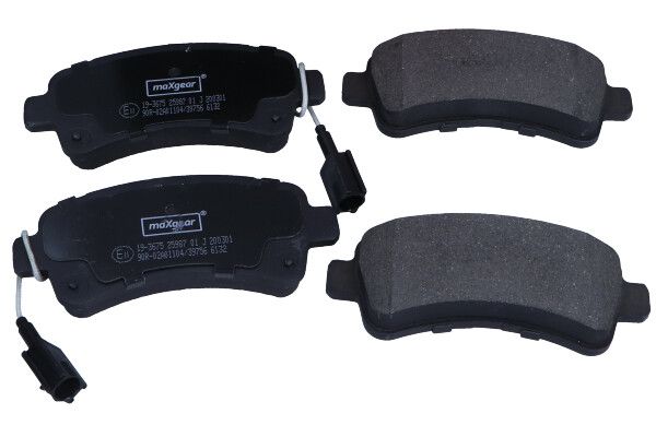 KLOCKI HAMULCOWE TYŁ FIAT DUCATO 3,0 09- MaXgear 19-3675