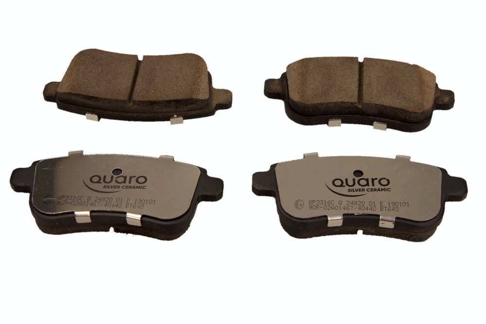 KLOCKI HAM. RENAULT T. MEGANE 08- HAM. ELEKTR. QUARO SILVER CERAMIC QUARO QP3316C