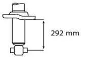 AMORTYZATOR HYUNDAI T. SONATA IV, XG 2.0 16V-3.5 V6 24V 03.98-12.05 LE/PR KYB 341427