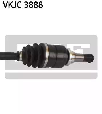 PÓŁOŚ TOYOTA YARIS 1,0 LE 99- 652MM SKF VKJC3888