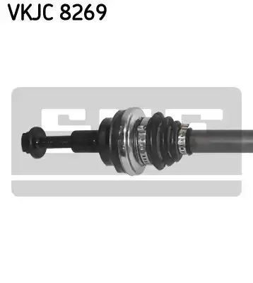 PÓŁOŚ AUDI A3/Q3 2,0TDI/2,0TFSI QUATTRO PR 631MM TYLNA OŚ SKF VKJC8269