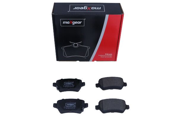 KLOCKI HAMULCOWE TYŁ KIA CEED PRO CEED 12- MaXgear 19-3668