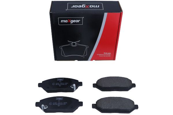 KLOCKI HAMULCOWE PRZÓD OPEL KARL 1,0 15- MaXgear 19-3670
