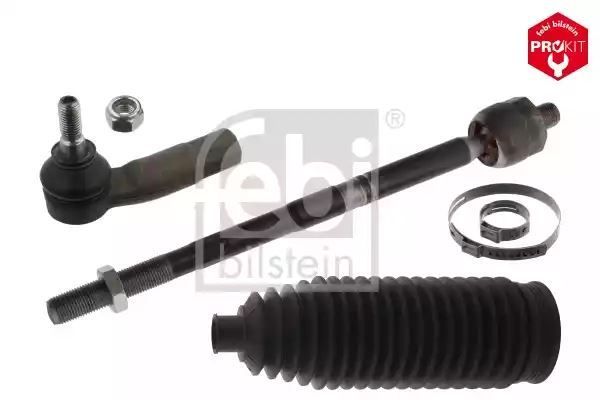 DRĄŻEK KIER. AUDI Q3 11-18/VW CADDY III/IV 04- LE Z KOŃCÓWKĄ I OSŁONĄ Febi-Bilstein 49044