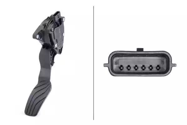 PEDAŁ GAZU NISSAN QASHQAI 1,2 12- Hella 6PV009978801