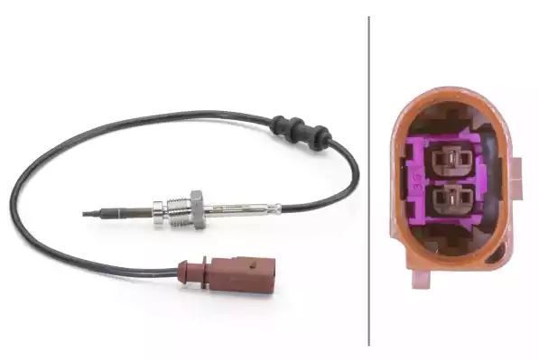 CZUJNIK TEMP. SPALIN VW PASSAT 1,9TDI 05- Hella 6PT014494061