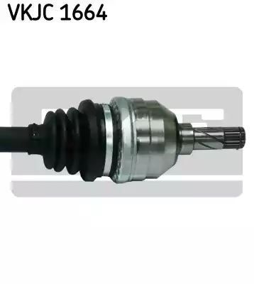 PÓŁOŚ OPEL ASTRA G ZAFIRA LE 596MM SKF VKJC1664