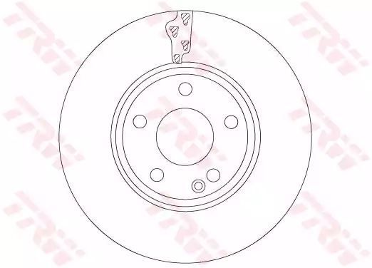 TARCZA HAM. INFINITI P. Q30 1,5D/1,6 15- TRW DF6885