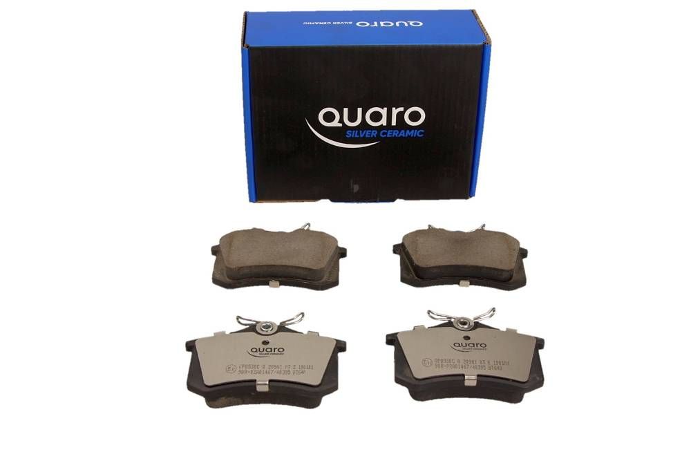 KLOCKI HAM. RENAULT T. MEGANE 08-/CLIO 05-/SCENIC/MODUS BEZ HAM. ELE QUARO SILVER CERAMIC QUARO QP8538C