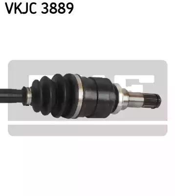 PÓŁOŚ TOYOTA YARIS 1,0/1,4D-4D LE 99- 652MM SKF VKJC3889