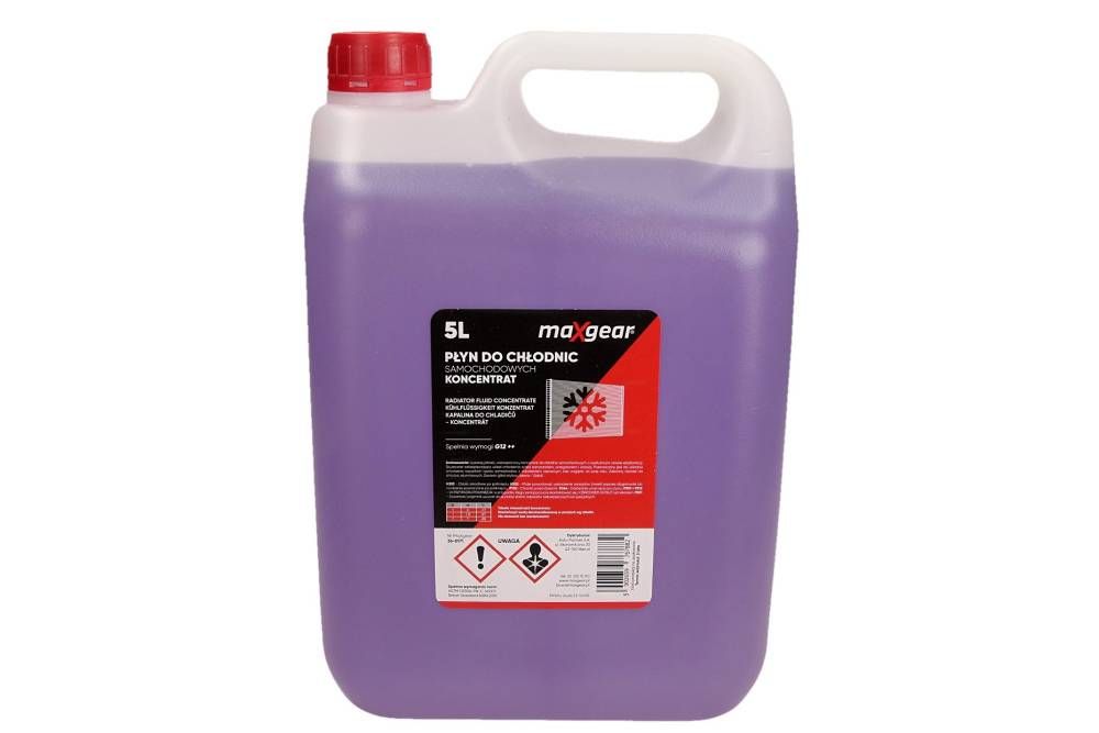 PŁYN DO CHŁODNIC 5L -35°C (FIOLETOWY) G12+ NA DODATKACH BASF MaXgear 36-0162