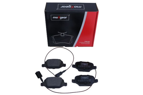 KLOCKI HAMULCOWE TYŁ FIAT PUNTO 500 1,4-1,8/1,9 JTD 99- MaXgear 19-3660