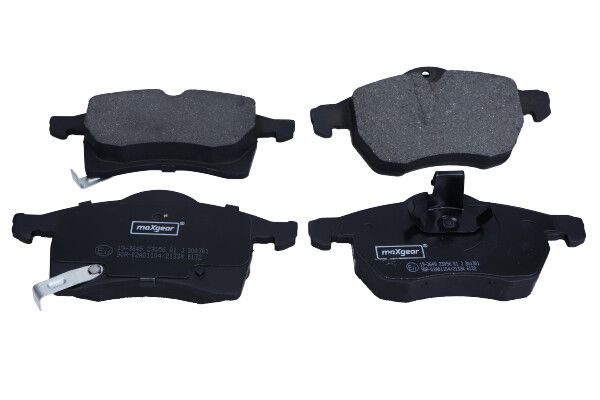 KLOCKI HAMULCOWE PRZÓD OPEL ASTRA ZAFIRA 98- Z CZUJNIKIEM MaXgear 19-3649