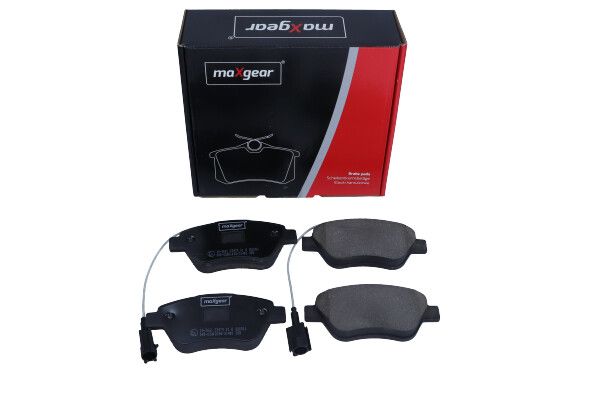 KLOCKI HAMULCOWE PRZÓD FIAT FIORINO GRANDE PUNTO EVO 500 0,9-1,4 07- MaXgear 19-3661