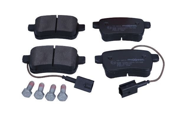 KLOCKI HAMULCOWE TYŁ ALFA ROMEO GIULIETTA 10- MaXgear 19-3853