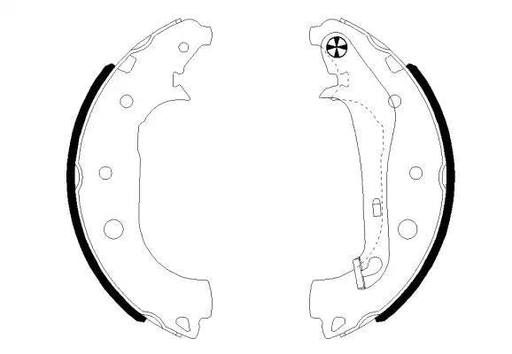 SZCZĘKI HAM. FORD ECOSPORT 1,0-2,0 13- Textar 91081600