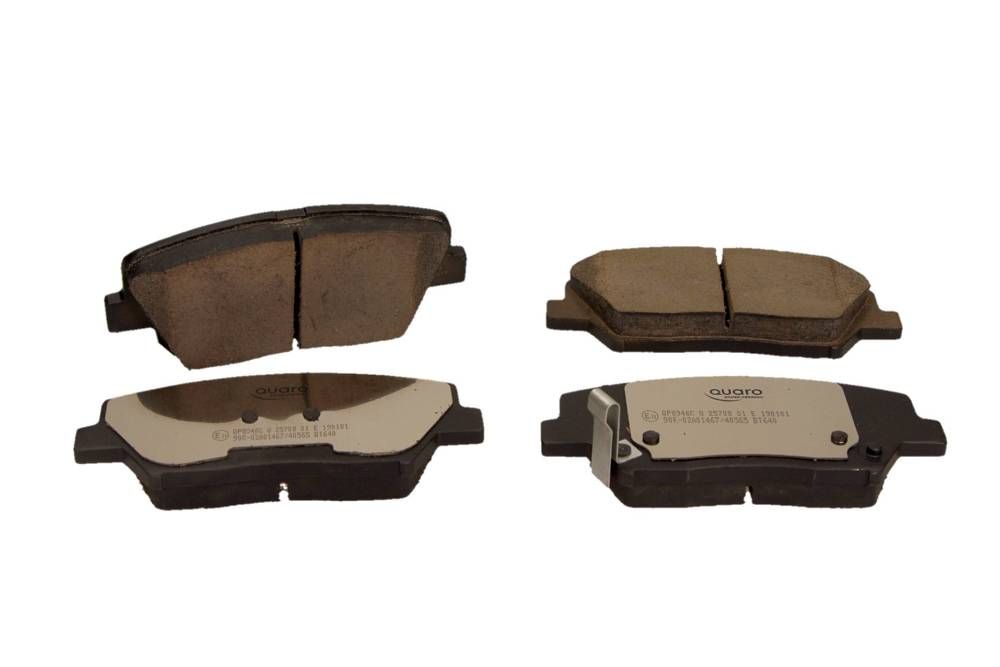 KLOCKI HAM. HYUNDAI P. I30 11- QUARO SILVER CERAMIC QUARO QP8946C