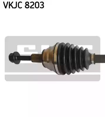 PÓŁOŚ VW GOLF VI/PASSAT 1,4TSI LE 535MM SKF VKJC8203