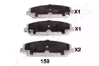 KLOCKI HAM. INFINITI P. QX56 12- Japan Parts PA159AF