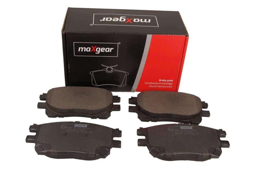 KLOCKI HAMULCOWE PRZÓD TOYOTA PREVIA 00-06 MaXgear 19-3410