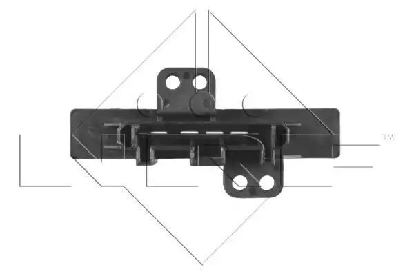 REZYSTOR DMUCHAWY NISSAN ALMERA/PRIMERA 95-01 NRF 342027
