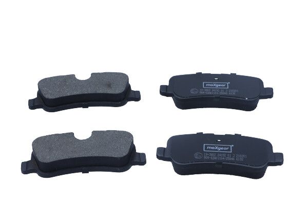 KLOCKI HAMULCOWE LAND TYŁ ROVER DISCOVERY 04- RANGE 04- MaXgear 19-3602