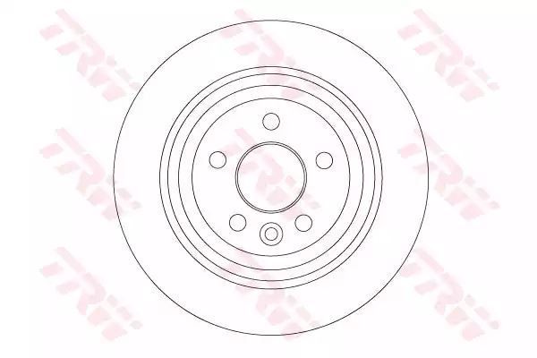 TARCZA HAM. LAND ROVER T. FREELANDER 2,0-3,2 4X4 06-14 TRW DF6913