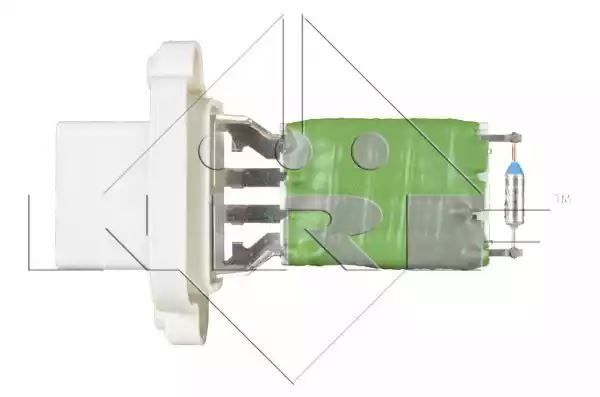 REZYSTOR DMUCHAWY FORD FOCUS/FIESTA 04- MONDEO 00- NRF 342013