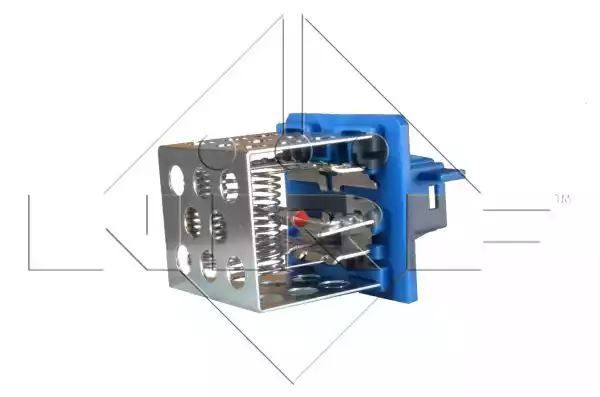 REZYSTOR DMUCHAWY CITROEN PICASSO 99- NRF 342048