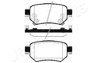 KLOCKI HAM. MAZDA T. 6 2,0-2,5 12- Japan Parts PP319AF