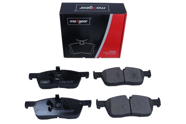 KLOCKI HAMULCOWE PRZÓD JAGUAR XF 2,0-3,0 15- MaXgear 19-3653