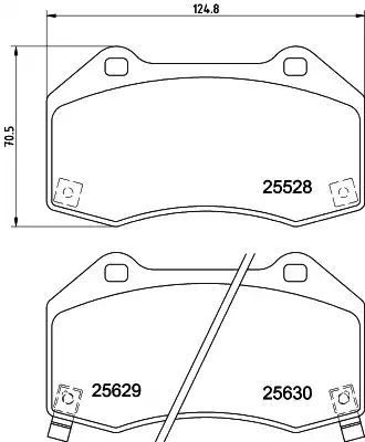 KLOCKI HAM. MAZDA P. MX-5 1,5-2,0 15- Textar 2552803