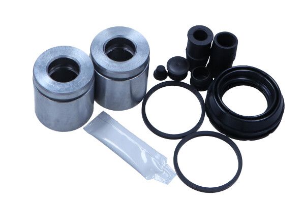 ZESTAW NAPRAWCZY ZACISKU HAMULCOWEGO PRZÓD JEEP GRAND CHEROKEE 4,0-4,4 4X4 99-05 Z TŁOCZKIEM MaXgear 49-1989