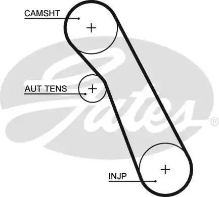 PASEK ROZRZĄDU FORD 1,8TDCI Gates 5541XS