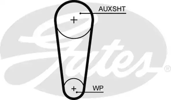PASEK ROZRZĄDU VW 1,4TSI (PASEK POMPY) Gates 5683XS