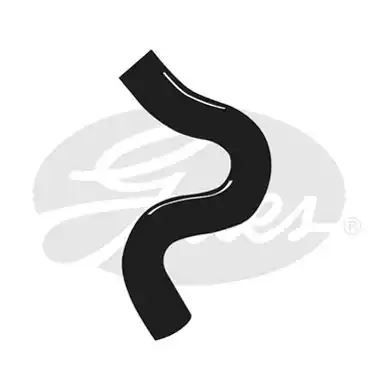 PRZEWÓD CHŁODNICY CITROËN C4 1.4 , PEUGEOT 206 1.4 , PEUGEOT 206 CC 1.6 , PEUGEOT 206 SW 1.4 , PEUGEOT 307 1.6 , PEUGEOT 307 CC 1.6 , Gates 3897